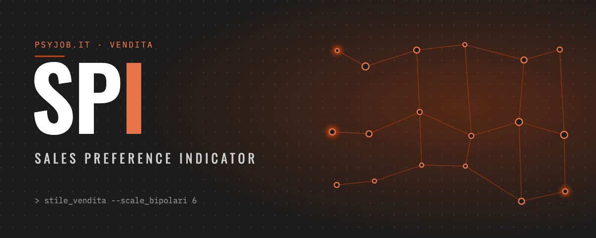 SPI, Sales Preference Indicator: test di personalità per la vendita