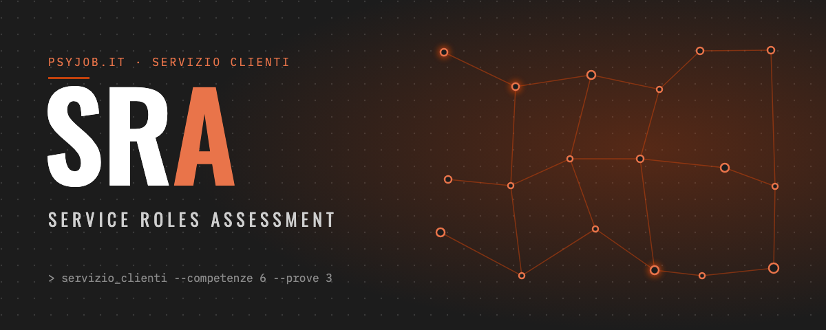 SRA, Service Roles Assessment: test per il personale del servizio clienti